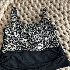 Lands End women’s size 18w underwire tankini